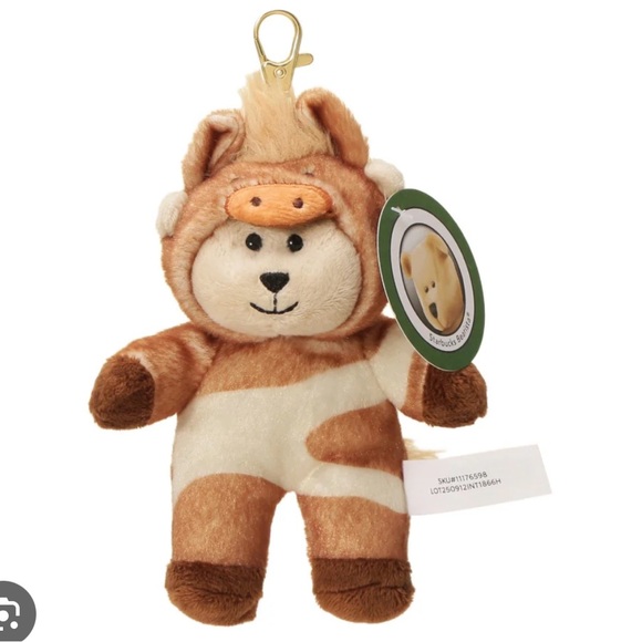 Starbucks Other - Starbucks Bearista Year of the Horse keychain